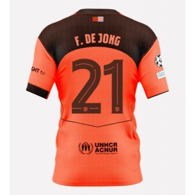 Pánské fotbalový oblečení Barcelona Frenkie de Jong #21 Tretí košile 2025-26 Krátkým Rukávem